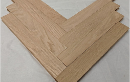 Unfinished Select & Better Red Oak Herringbone Flooring